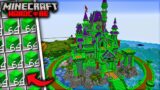 I BUILD A GIANT EMERALD CASTLE in Minecraft Hardcore (Hindi)