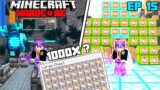 I Looted 100 Ancient Cities in Minecraft Hardcore EP 15(hindi)