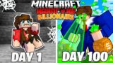 I Survived 100 Days as a BILLIONAIRE in HARDCORE Minecraft