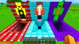 I found a NEW STAIRS in Minecraft ! TNT STAIRS vs DIAMOND STAIRS vs PORTAL STAIRS !