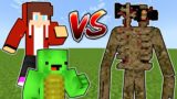 JJ and Mikey VS Siren Head (Minecraft Battle)