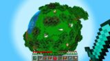 Minecraft, But the WORLD is a CIRCLE