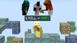 Minecraft Manhunt, But Kills Give Hacks