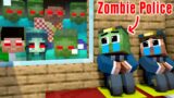 Monster School : Escape Evil Police The Security City – Minecraft Animation