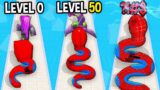 Monster School: Spider-Man Snake Master 3D Run GamePlay Mobile Runner Game – Minecraft Animation