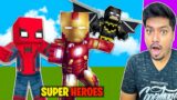 Overpowered Superheroes Suits in Minecraft