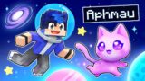 Playing as a Helpful GALAXY KITTEN in Minecraft!