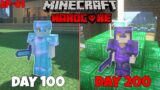 Surviving 200 days In Minecraft Hardcore (Hindi) | Ep-01