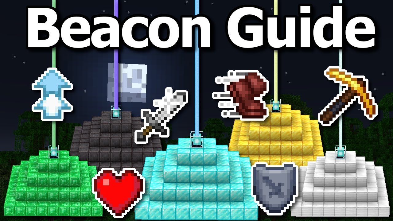 The Ultimate Minecraft 1.19 Beacon Guide | Effects, Range, Powers ...