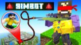 Using Aimbot in Minecraft (Insane Craft)