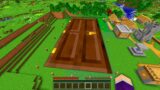 Where does lead this SUPER BIGGEST DOOR in Minecraft ? MOST LEGENDARY BASE !