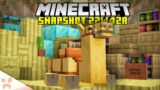 BAMBOO, CAMELS, INVENTORY, + MORE! – Minecraft 1.20 Snapshot 22w42a
