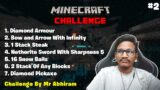 Challenge By Mr Abhiram | Minecraft Challenges #2 | Raju Gaming