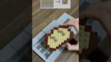 Crafting Minecraft Bread BUT Lego! #shorts