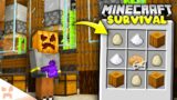Designing A PUMPKIN PIE MACHINE In Minecraft 1.19 Survival! (#69)