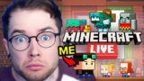 I WAS IN MINECRAFT LIVE 2022!