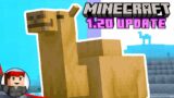 MINECRAFT 1.20: CAMELS, RAFTS, SNIFFER, and MORE!