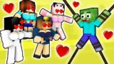 Minecraft Animation: Poor Baby Zombie LOVE CURE Challenge – Monster School