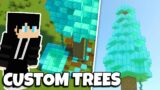 Minecraft, But There Are Custom OP Trees!