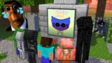 Monster School : BABY MONSTERS RIP HUGGY WUGGY CHALLENGE – Minecraft Animation