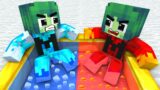 Monster School : Baby Zombie Attack Bad Guy –  Minecraft Animation