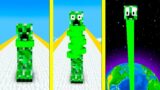 Monster School : LONG NECK RUN #2 CHALLENGE – Minecraft Animation