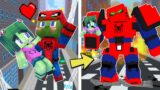 Monster School : Zombie Spiderman Becomes Giant Spider Robot – Minecraft Animation