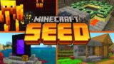 The BEST SEED For SPEEDRUNNING In Minecraft Bedrock Edition 1.16?! (PE, Xbox, PS4, Switch, W10)