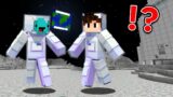 We Went To The MOON In MINECRAFT!