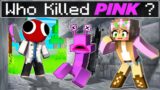Who KILLED the PINK RAINBOW FRIEND in Minecraft