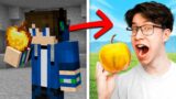 Anything My Friend EATS in Minecraft, He Eats in REAL LIFE!