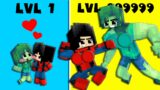 CROOK vs VILLAIN vs BOSS –  Beautiful SUPERHERO Girls – Minecraft Animation Challenge