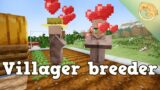 EASY AUTOMATIC villager breeder for Minecraft 1.19