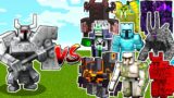 FERROUS WROUGHTNAUT vs NEW POWERFUL MOBS in Minecraft