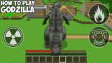 HOW TO PLAY GODZILLA in MINECRAFT! REALISTIC SUPERHEROES GAMEPLAY Animation!
