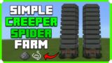 How To Build A Creeper Farm In Minecraft Bedrock (MCPE/Xbox/PS4/Switch/Windows10)