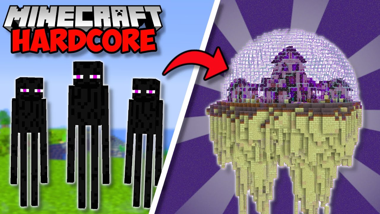 I Built An ENDERMAN CITY in Minecraft 1.19 Hardcore (#63) - Minecraft ...