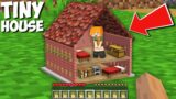 I found a LITTLE GIRL'S TINY HOUSE in Minecraft ! NEW SMALL HOUSE !