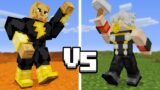 I made Superheroes BATTLE in Minecraft