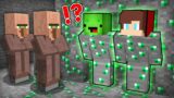 JJ and Mikey Pranked as Emerald in Minecraft – Maizen Parody