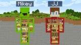 JJ vs Mikey Underground Base Survival Battle Challenge in Minecraft (Maizen Mizen Mazien) Parody