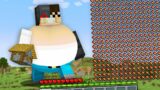 Minecraft, But Eating Makes You FAT…