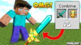 Minecraft But I can COMBINE ITEMS!
