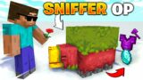 Minecraft But Sniffer Drops OP ITEM…