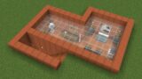 Minecraft – How to build an Underground Base House 6