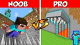 Minecraft NOOB vs PRO : Secret Security Trap Challenge in Minecraft !