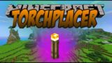 Minecraft mods Review – Torchplacer – One of the best minecraft mod – Light Tweak Mod For Minecraft