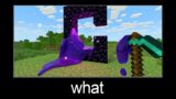Minecraft wait what meme part 312 (realistic RTX portal)