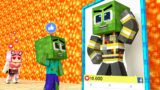 Monster School: Baby Zombie Become to Firefighter – Sad Story – Minecraft Animation