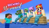 Monster School : Baby Zombie Save Princess Mermaid Beautiful – Minecraft Animation